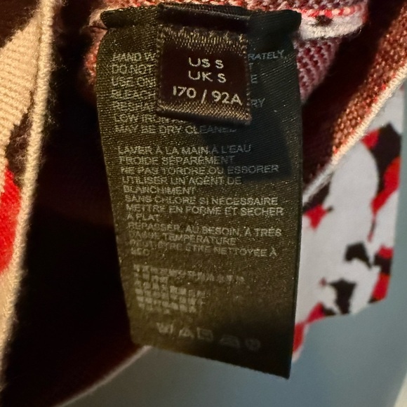 Anthropologie Lizzie Mock Neck Pullover Sweater Floral Womens Sz S 19" PTP - Picture 4 of 6